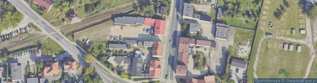 Zdjęcie satelitarne Paczkomat InPost WLA01BAPP