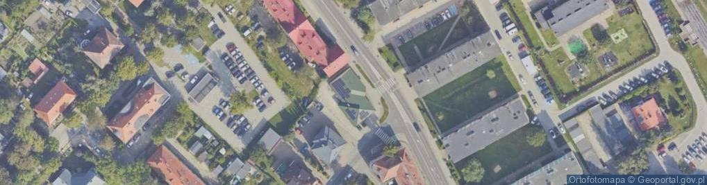 Zdjęcie satelitarne Paczkomat InPost WLA01M