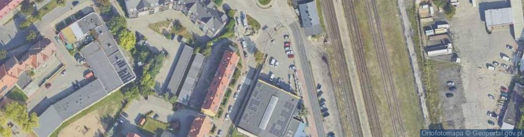 Zdjęcie satelitarne Paczkomat InPost WLA02M