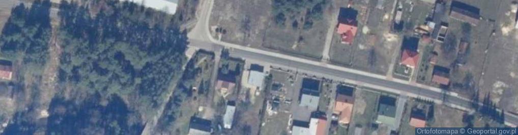 Zdjęcie satelitarne Paczkomat InPost WLAS01M