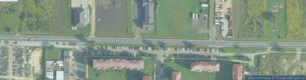 Zdjęcie satelitarne Paczkomat InPost WLB01BAPP