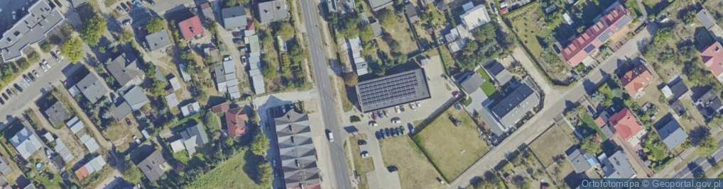 Zdjęcie satelitarne Paczkomat InPost WLO01ML