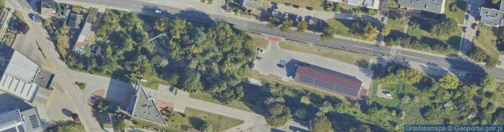 Zdjęcie satelitarne Paczkomat InPost WLO05BAPP