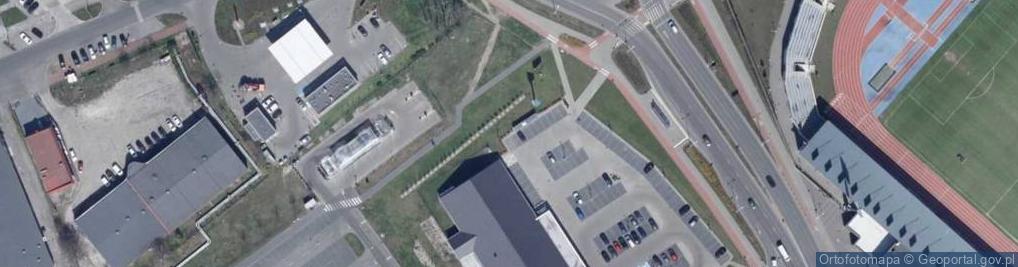 Zdjęcie satelitarne Paczkomat InPost WLO11M