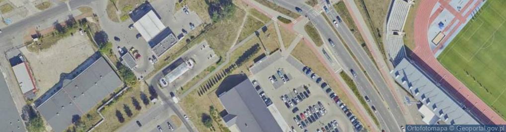 Zdjęcie satelitarne Paczkomat InPost WLO11M