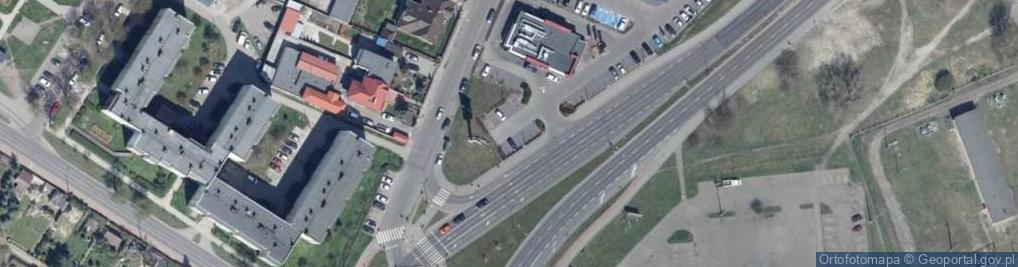 Zdjęcie satelitarne Paczkomat InPost WLO13M