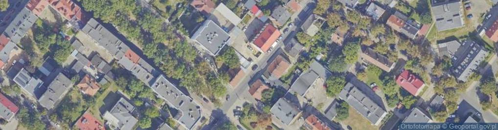 Zdjęcie satelitarne Paczkomat InPost WLO25M