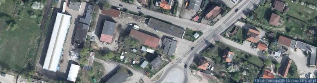 Zdjęcie satelitarne Paczkomat InPost WLW01M