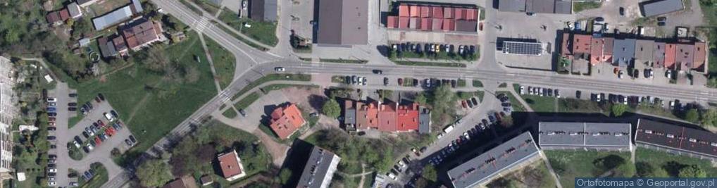 Zdjęcie satelitarne Paczkomat InPost WOD07BAPP