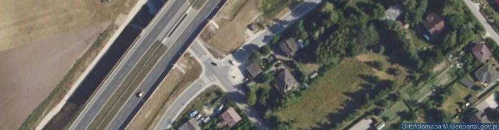 Zdjęcie satelitarne Paczkomat InPost WOG01M