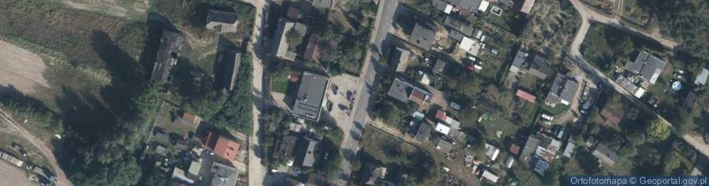 Zdjęcie satelitarne Paczkomat InPost WOK01M