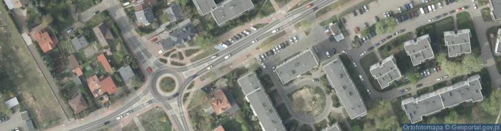 Zdjęcie satelitarne Paczkomat InPost WOL01BAPP