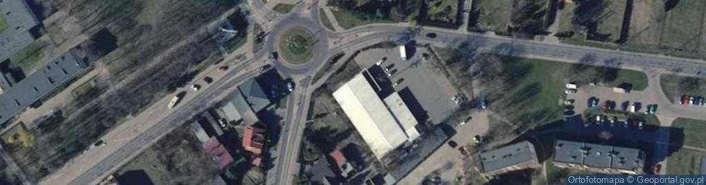 Zdjęcie satelitarne Paczkomat InPost WRK02N