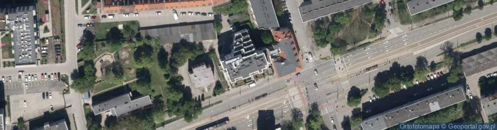 Zdjęcie satelitarne Paczkomat InPost WRO01H