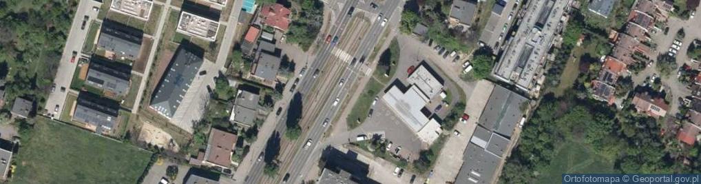 Zdjęcie satelitarne Paczkomat InPost WRO02A