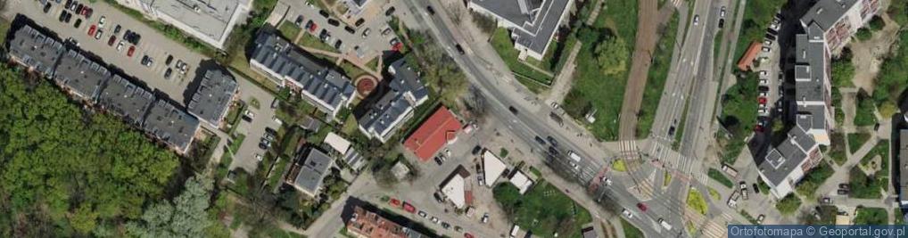Zdjęcie satelitarne Paczkomat InPost WRO02N