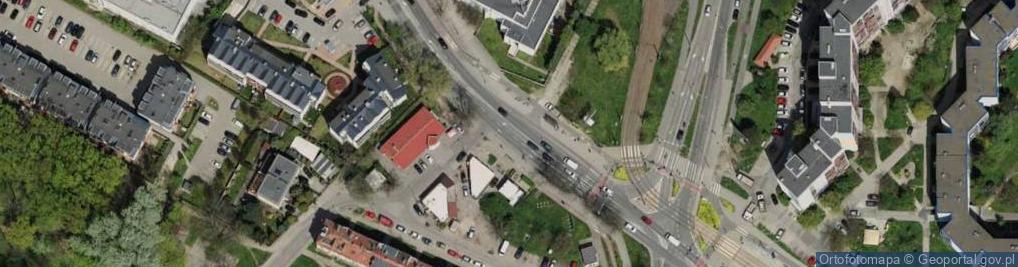 Zdjęcie satelitarne Paczkomat InPost WRO02N