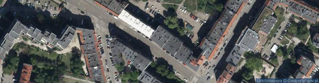 Zdjęcie satelitarne Paczkomat InPost WRO04H