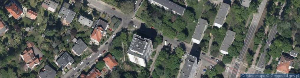 Zdjęcie satelitarne Paczkomat InPost WRO05A