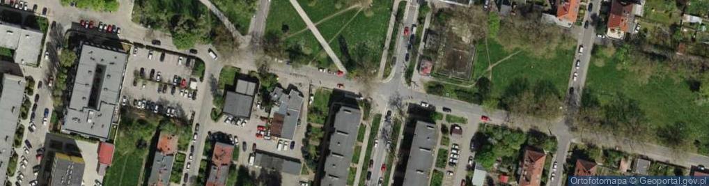 Zdjęcie satelitarne Paczkomat InPost WRO101M