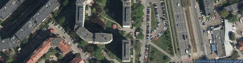 Zdjęcie satelitarne Paczkomat InPost WRO127M