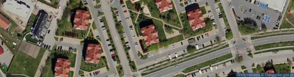 Zdjęcie satelitarne Paczkomat InPost WRO143M