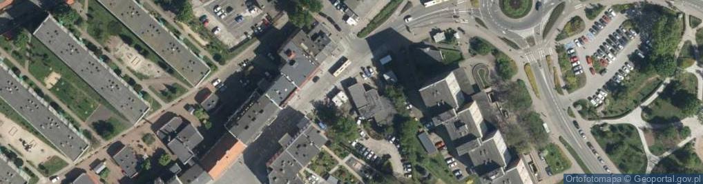 Zdjęcie satelitarne Paczkomat InPost WRO15HP