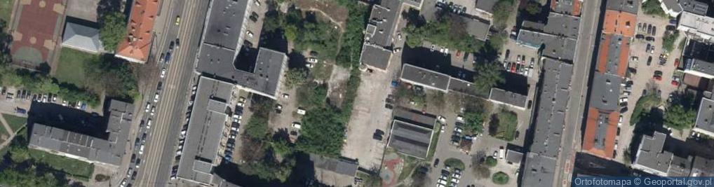 Zdjęcie satelitarne Paczkomat InPost WRO169M