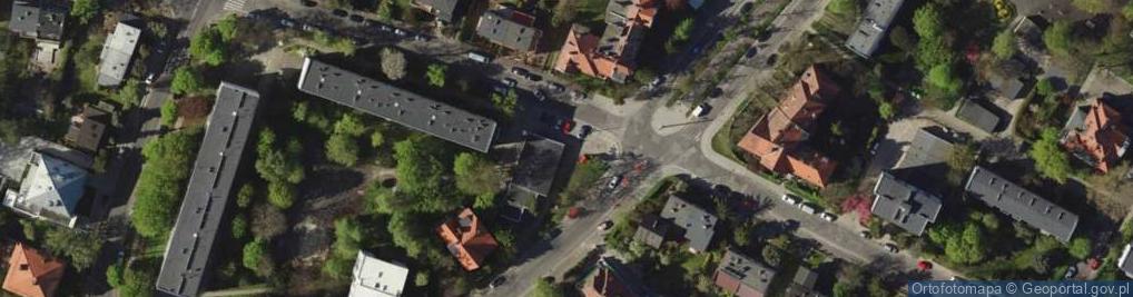 Zdjęcie satelitarne Paczkomat InPost WRO21N
