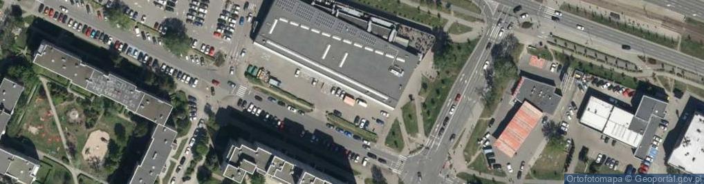 Zdjęcie satelitarne Paczkomat InPost WRO24A