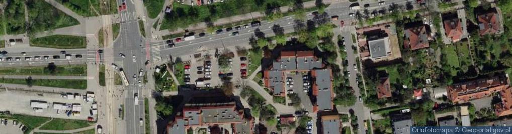 Zdjęcie satelitarne Paczkomat InPost WRO252M