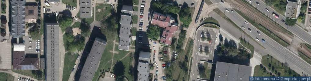 Zdjęcie satelitarne Paczkomat InPost WRO27BAPP