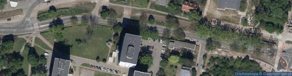 Zdjęcie satelitarne Paczkomat InPost WRO315M