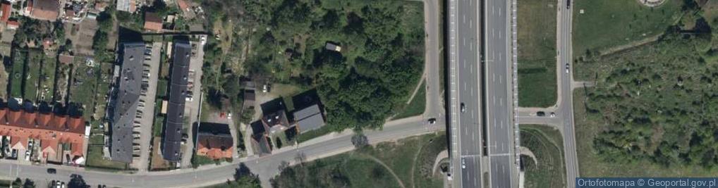 Zdjęcie satelitarne Paczkomat InPost WRO48M