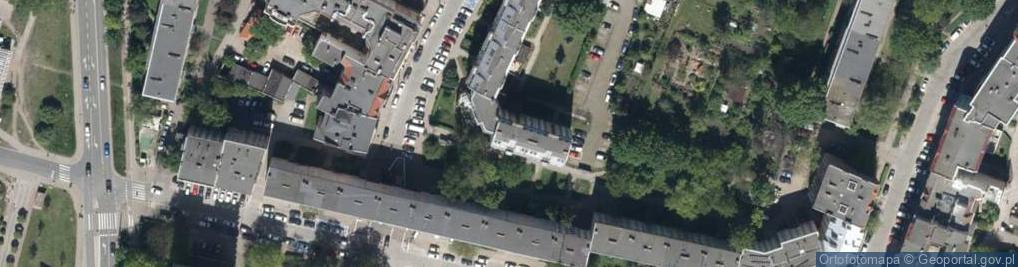 Zdjęcie satelitarne Paczkomat InPost WRO67M