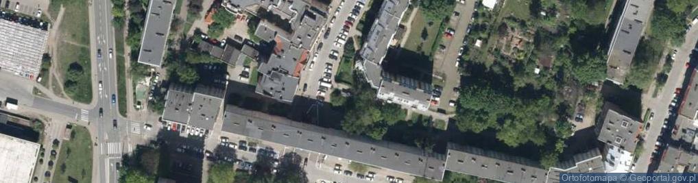 Zdjęcie satelitarne Paczkomat InPost WRO67M