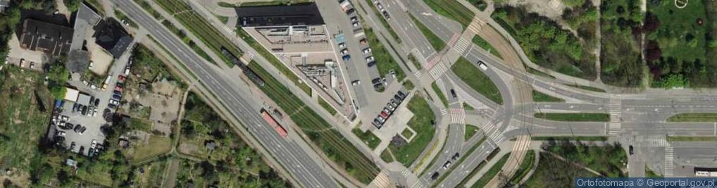 Zdjęcie satelitarne Paczkomat InPost WRO76M