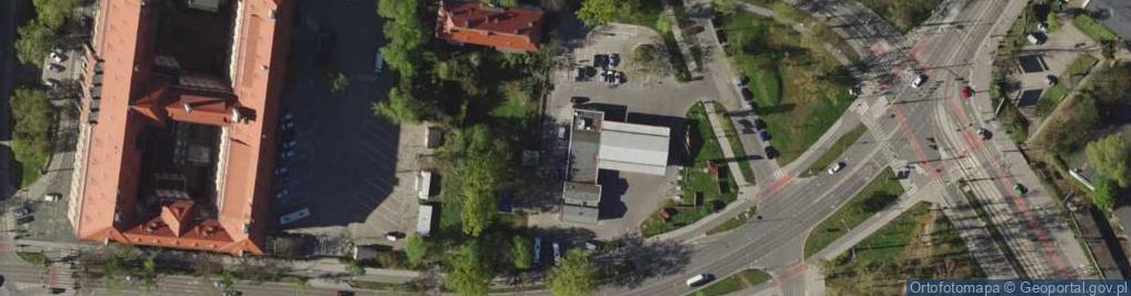 Zdjęcie satelitarne Paczkomat InPost WRO79M