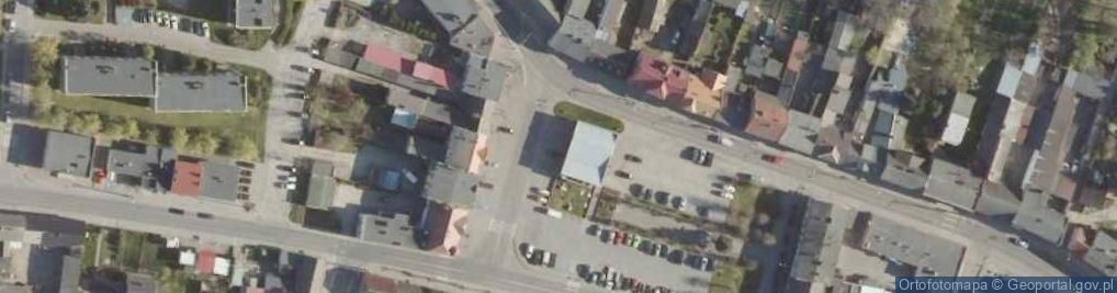 Zdjęcie satelitarne Paczkomat InPost WSK01A