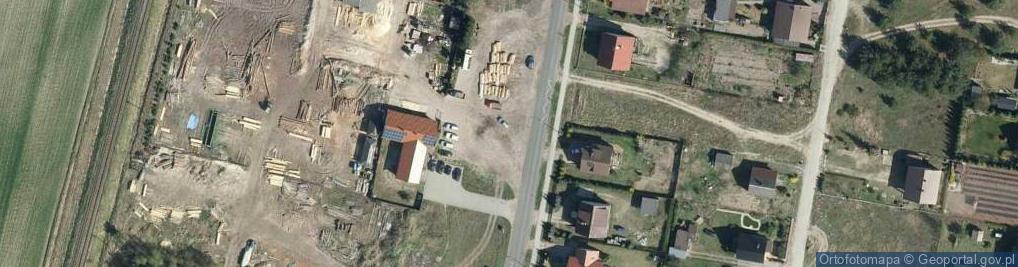 Zdjęcie satelitarne Paczkomat InPost WUD01BAPP