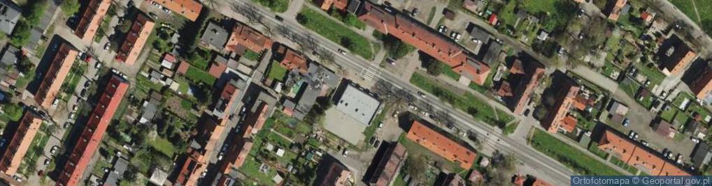 Zdjęcie satelitarne Paczkomat InPost ZAB05A