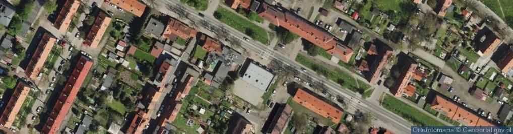 Zdjęcie satelitarne Paczkomat InPost ZAB05A