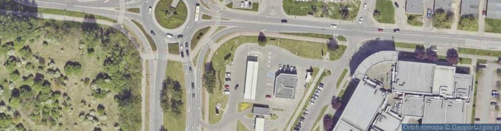 Zdjęcie satelitarne Paczkomat InPost ZAB11N