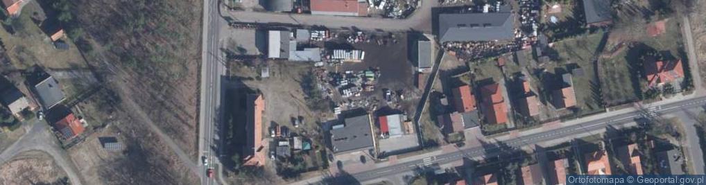 Zdjęcie satelitarne Paczkomat InPost ZAG02A