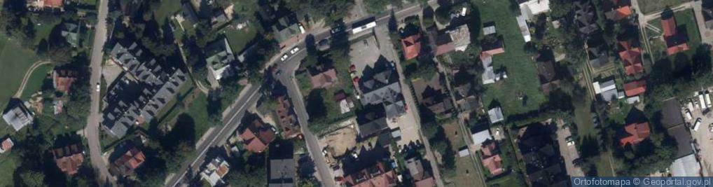 Zdjęcie satelitarne Paczkomat InPost ZAK08M