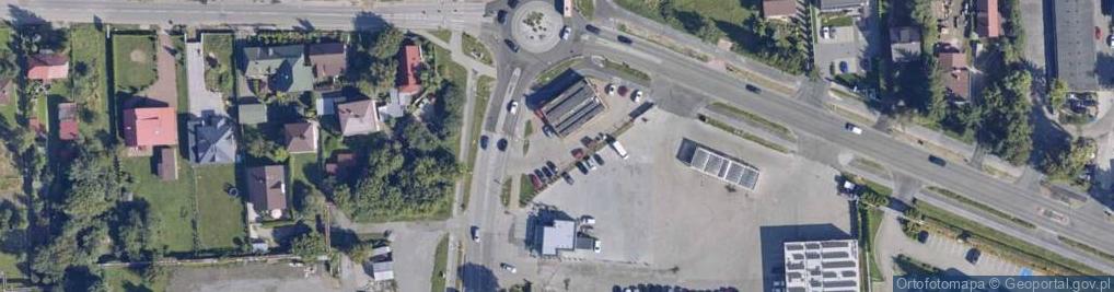 Zdjęcie satelitarne Paczkomat InPost ZAM02M