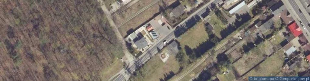 Zdjęcie satelitarne Paczkomat InPost ZAN01BAPP