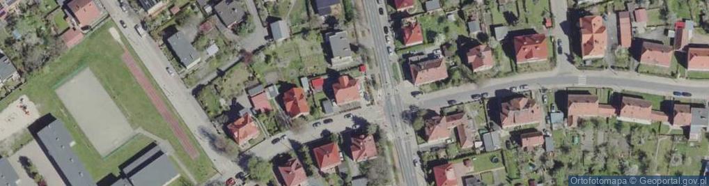 Zdjęcie satelitarne Paczkomat InPost ZAR08M