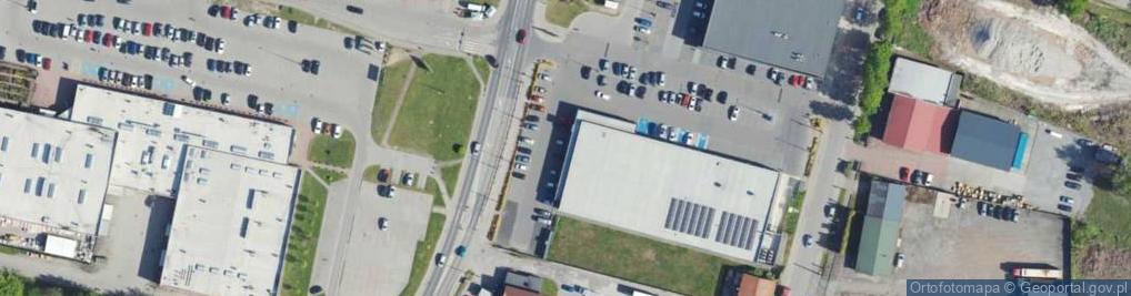 Zdjęcie satelitarne Paczkomat InPost ZAW02M