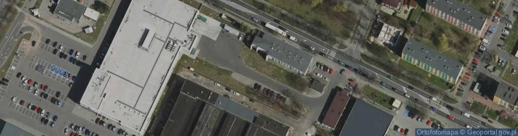 Zdjęcie satelitarne Paczkomat InPost ZAW06M